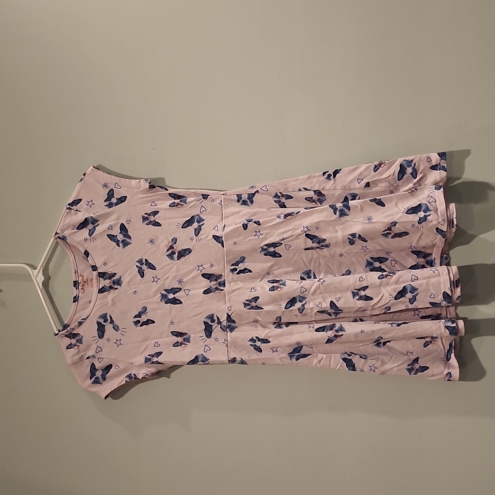 Cat & Jack French Bulldog dress size 10/12